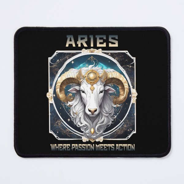 Item preview, Aries Zodiac Sign - Bold Astrological Design designed and sold by MystiqSlav.