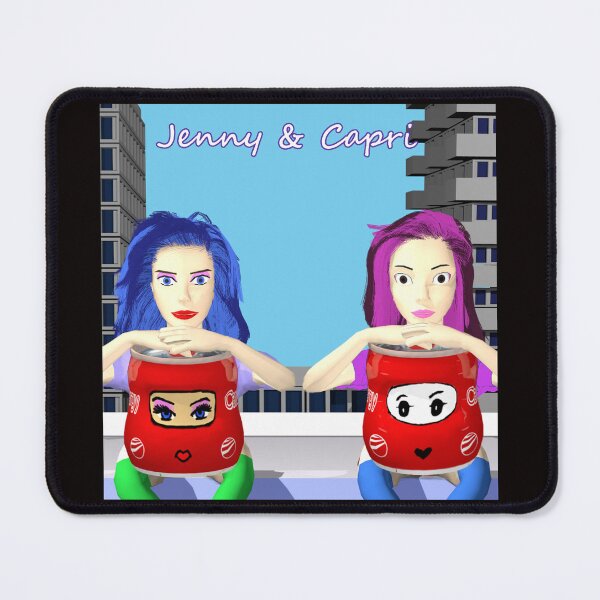 Item preview, Jenny and Capri were sitting on the roof.6 designed and sold by Jenny-and-Capri.