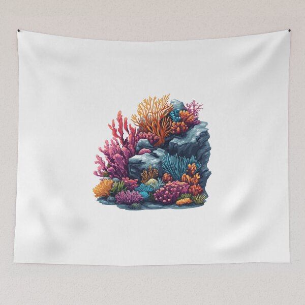 Item preview, Underwater Reef Teeming with Coral designed and sold by Enea Kelo.