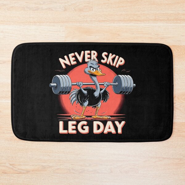 Item preview, Leg Day Ostrich Leg Training Funny Gym Gift designed and sold by Pineapple-Tree.