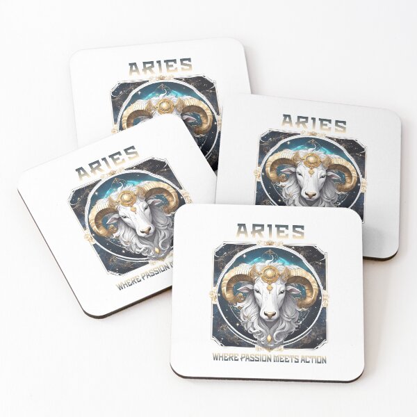 Item preview, Aries Zodiac Sign - Bold Astrological Design designed and sold by MystiqSlav.