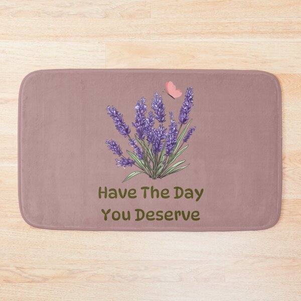 Item preview, The Lavender Message: Have The Day You Deserve designed and sold by CraftedShip1.