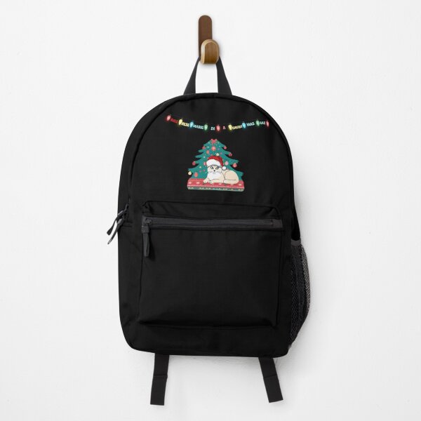 Item preview, Balinese Cat in Christmas Hat designed and sold by PrintInspirer.