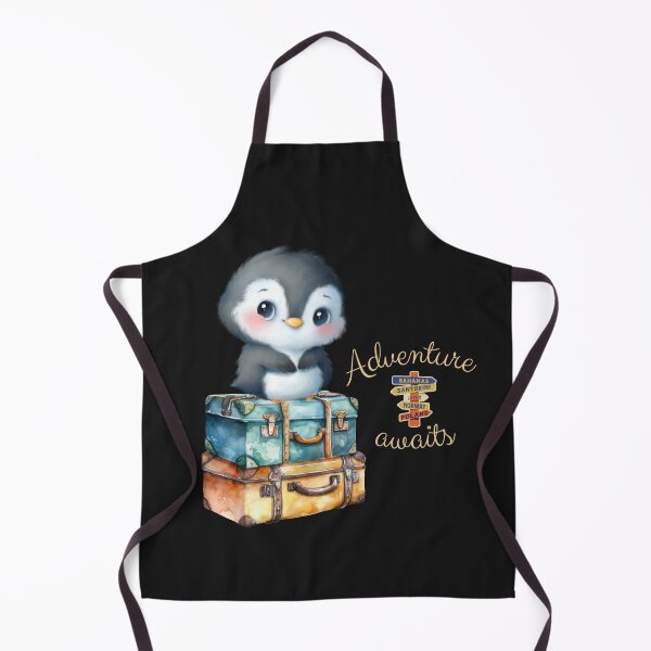 Item preview, Adventure Awaits - Cute Penguin Ready for Travel designed and sold by Ver-Payah.