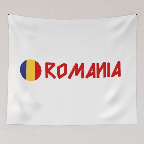 Item preview, Romania Flag designed and sold by jeshands.