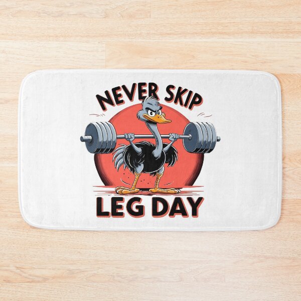 Item preview, Leg Day Ostrich Leg Training Funny Gym Gift designed and sold by Pineapple-Tree.