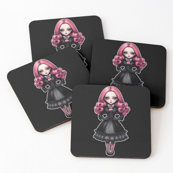 Item preview, pink gothic doll designed and sold by lotsagoth.