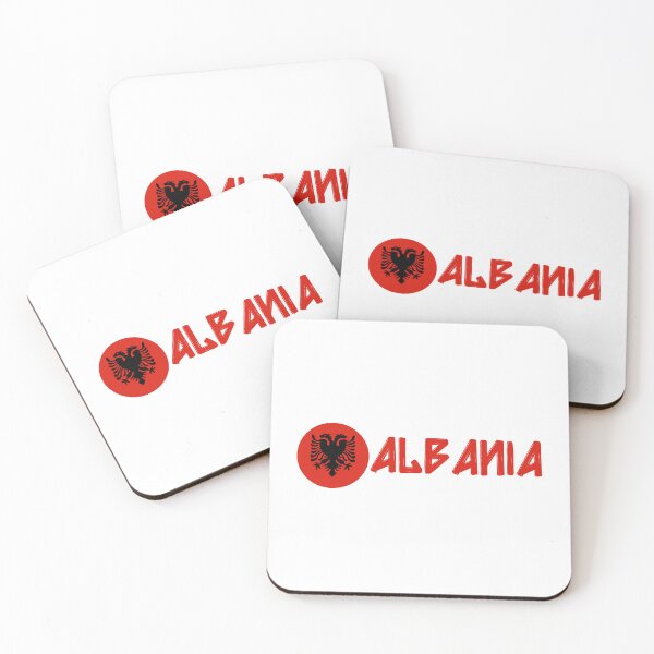 Item preview, Albania Flag designed and sold by jeshands.