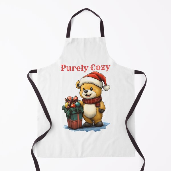 Item preview, Cozy Christmas Bear, Festive Gift Bear, Holiday Teddy Art, Winter Bear Illustration, Christmas Bear Design designed and sold by BukkyStory.