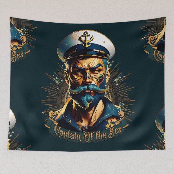 Item preview, Captain of the Sea designed and sold by staceyayesa.