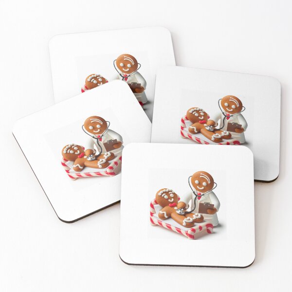 Item preview, Gingerbread Doctor’s Holiday Check-Up designed and sold by Shoube.