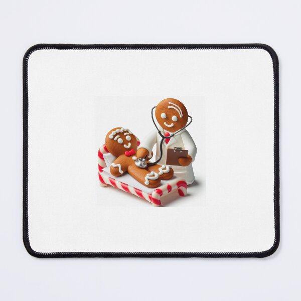 Item preview, Gingerbread Doctor’s Holiday Check-Up designed and sold by Shoube.