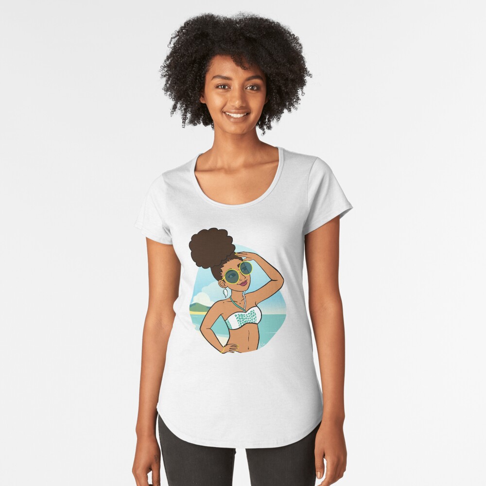 Item preview, Premium Scoop T-Shirt designed and sold by vee-madinina.