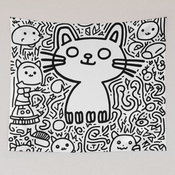 Item preview, Cat designed and sold by  S. Mill.