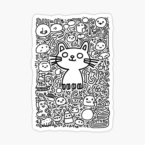 Item preview, Cat designed and sold by  S. Mill.