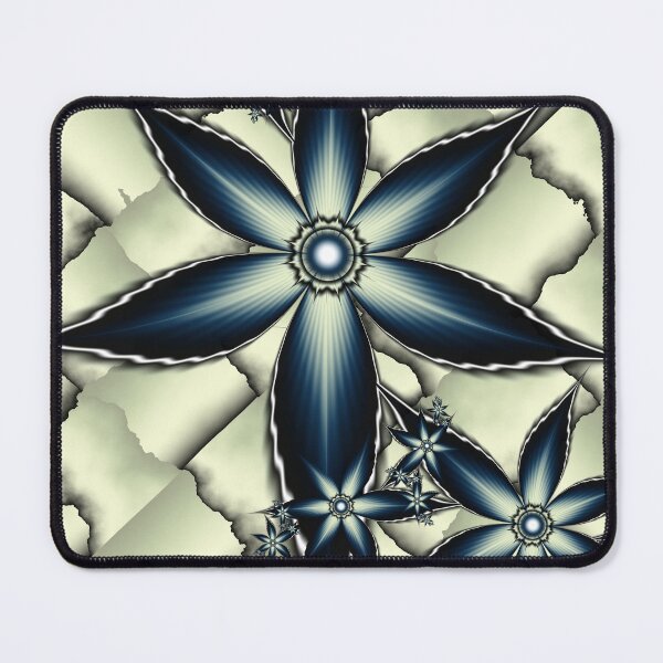 Item preview, Vintage Blue Flowers designed and sold by pinkal.