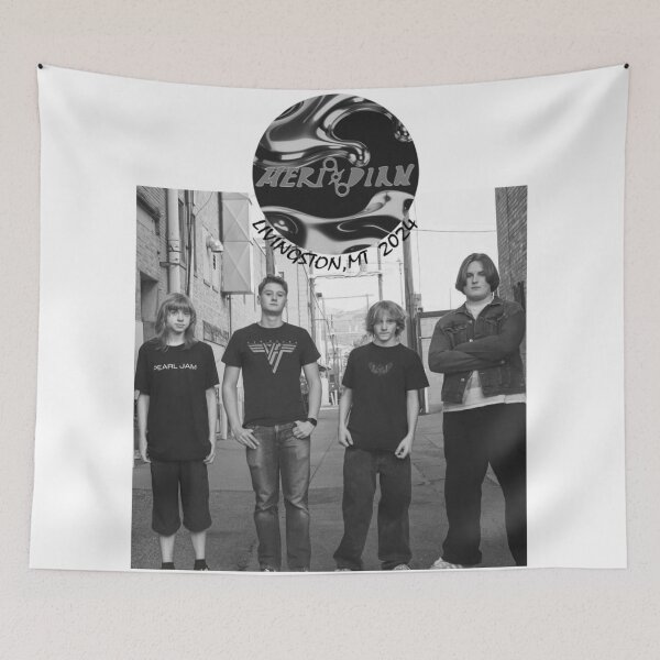Item preview, Meridian Alley Logo B&W 2 designed and sold by SmartHoomans.