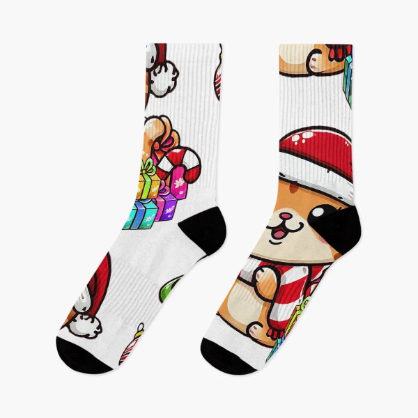 Artikelvorschau, Festliche Katze mit Weihnachtsbaum und Geschenken entworfen und verkauft von Chokhdi289shop.