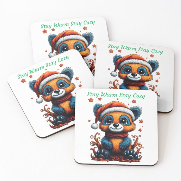 Item preview, Cozy Red Panda, Festive Winter Art, Christmas Panda Illustration, Holiday Animal Design, Warm and Cozy Panda designed and sold by BukkyStory.