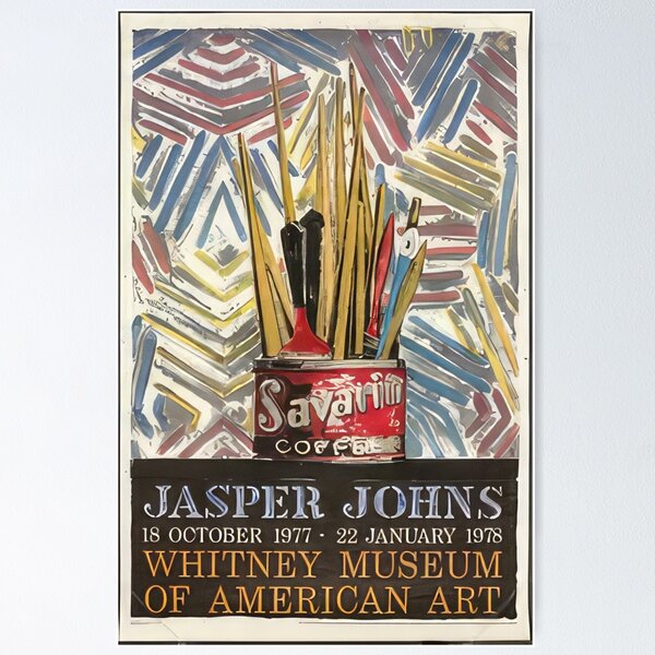 Item preview, Jasper Johns designed and sold by PrtScn.