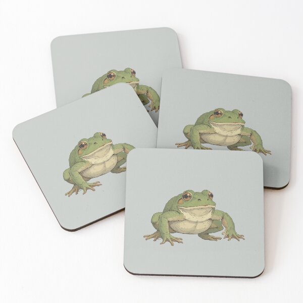Item preview, Bold & Beguiling Bullfrog A Comic Illustration designed and sold by ShroomForge.