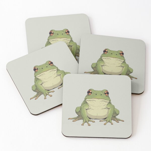 Item preview, Bold & Beguiling Bullfrog A Comic Illustration designed and sold by ShroomForge.