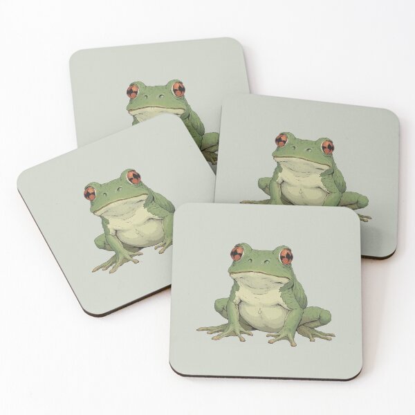 Item preview, Bold & Beguiling Bullfrog A Comic Illustration designed and sold by ShroomForge.