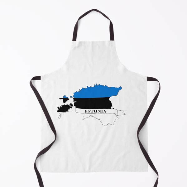 Item preview, Estonia Flag Map Sticker designed and sold by visual adventures.