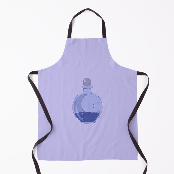 Item preview, Dreamy Crescent Moon Sleep Potion Illustration designed and sold by MadeByHaresShop.