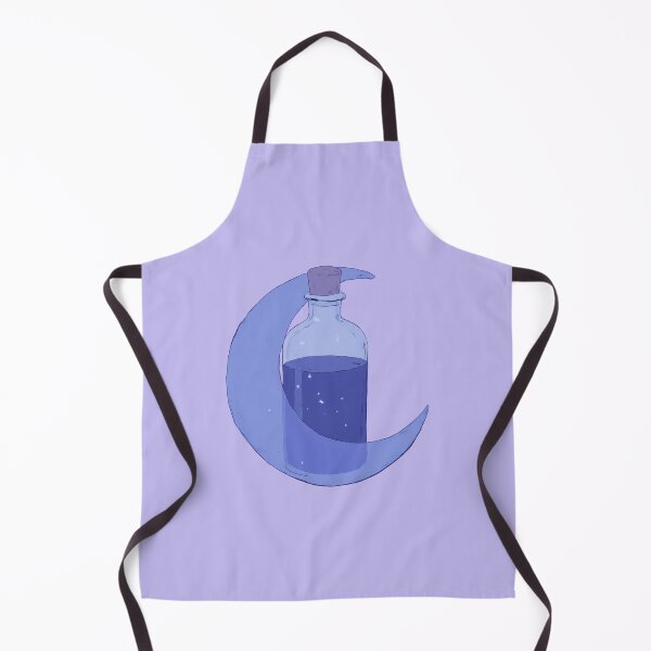 Item preview, Dreamy Crescent Moon Sleep Potion Illustration designed and sold by MadeByHaresShop.