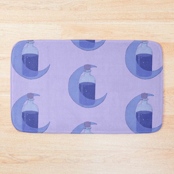 Item preview, Dreamy Crescent Moon Sleep Potion Illustration designed and sold by MadeByHaresShop.