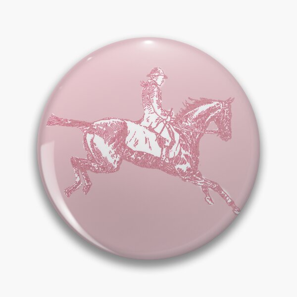 Item preview, Modern Chic Stylish Girly Pink Equestrian Toile designed and sold by tanjica.