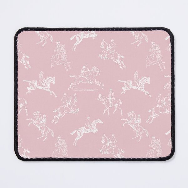 Item preview, Modern Chic Stylish Girly Pink Equestrian Toile designed and sold by tanjica.