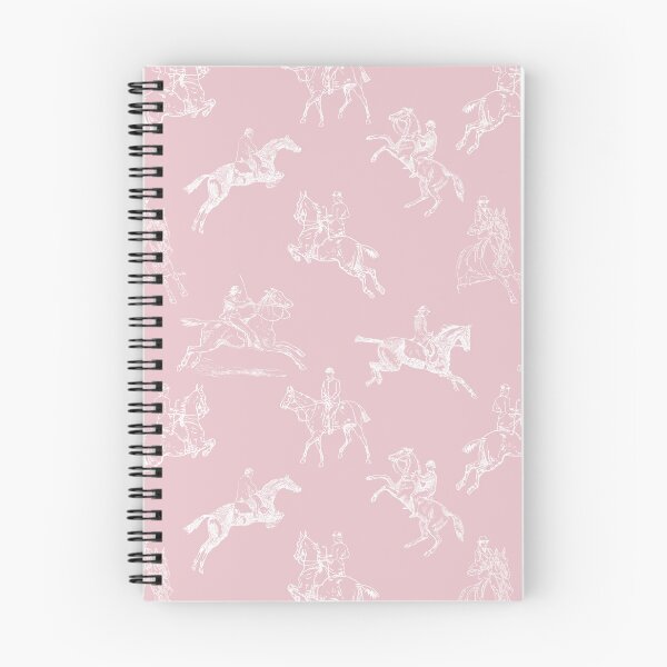 Item preview, Modern Chic Stylish Girly Pink Equestrian Toile designed and sold by tanjica.