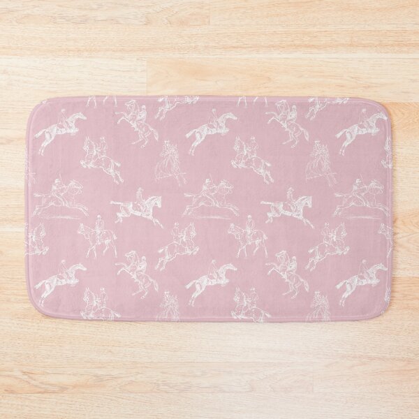 Item preview, Modern Chic Stylish Girly Pink Equestrian Toile designed and sold by tanjica.