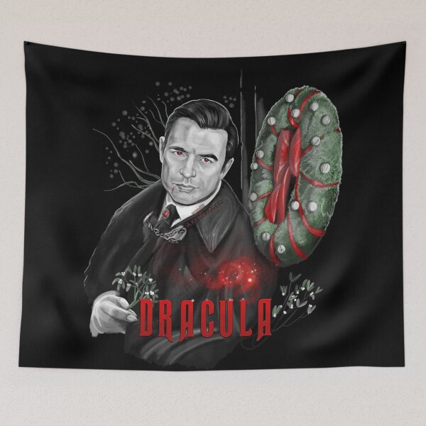 Item preview, Claes Bang Dracula Xmas, Painting designed and sold by AK-Hevonen.