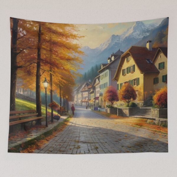 Artikelvorschau, Austrian Autumn Street of Dreams entworfen und verkauft von BlareBlare.