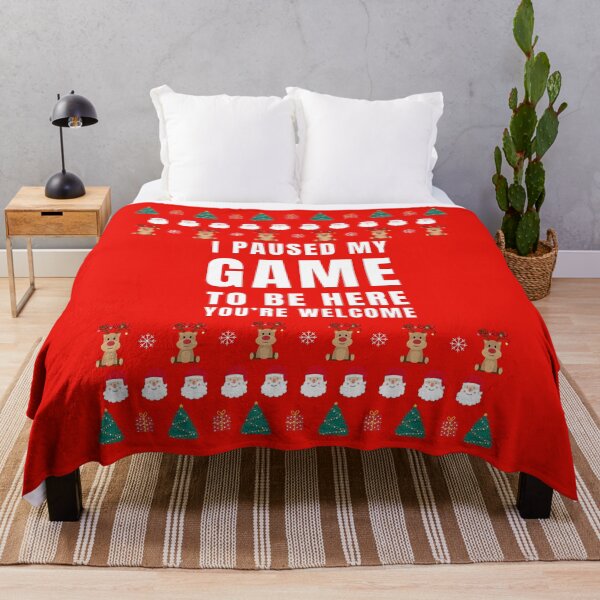 Item preview, I Paused My Game To Be Here Youre Welcome T-Shirt, Christmas Gift designed and sold by XBGdesign.