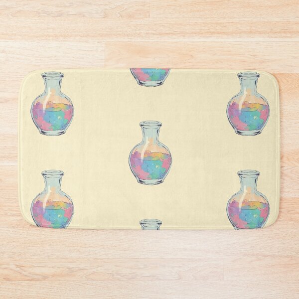 Item preview, Rainbow Potion Bottle in Pastel Dreamscape Comic Style designed and sold by MadeByHaresShop.