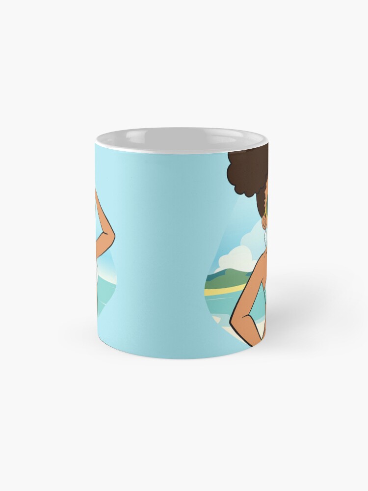 Thumbnail 4 of 6, Coffee Mug, Caribbean at the beach designed and sold by vee-madinina.
