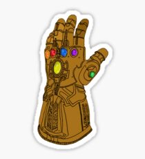 infinity gauntlet Sticker