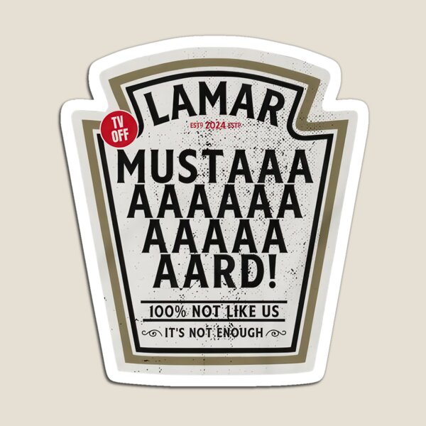Item preview, Kendrick Lamar Mustard TV Off designed and sold by Togootif.