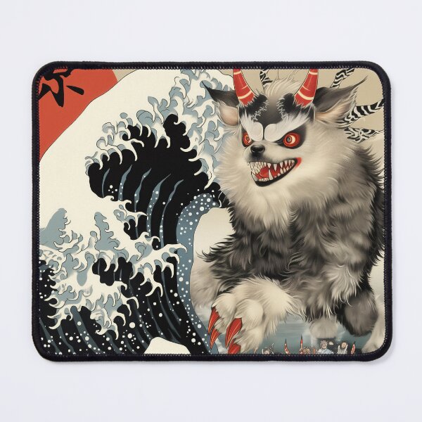Item preview, Dogzilla Dog Japanese Art Funny Dog Gifts For Men Women Kid  designed and sold by VISIONARTIST.