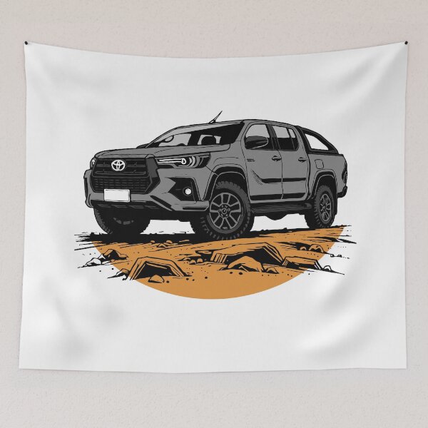 Item preview, 2024 Toyota Hilux Gray designed and sold by rokojin.