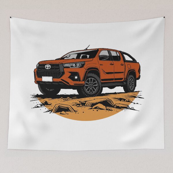 Item preview, 2024 Toyota Hilux Orange designed and sold by rokojin.