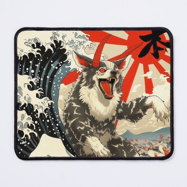 Item preview, Dogzilla Dog Japanese Art Funny Dog Gifts For Men Women Kid  designed and sold by VISIONARTIST.