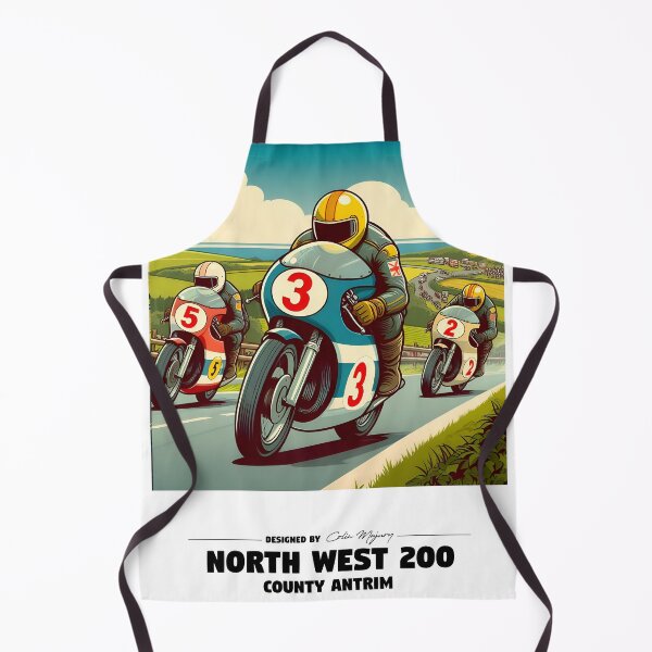 Item preview, North West 200 - Vintage Poster Style designed and sold by cmphotographs.