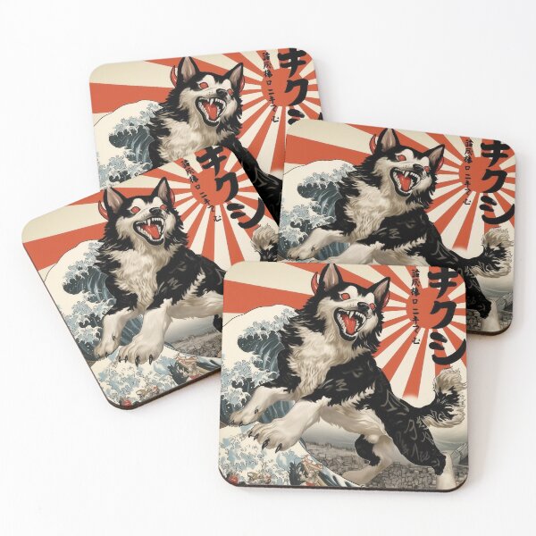 Item preview, Dogzilla Dog Japanese Art Funny Dog Gifts For Men Women Kid  designed and sold by VISIONARTIST.