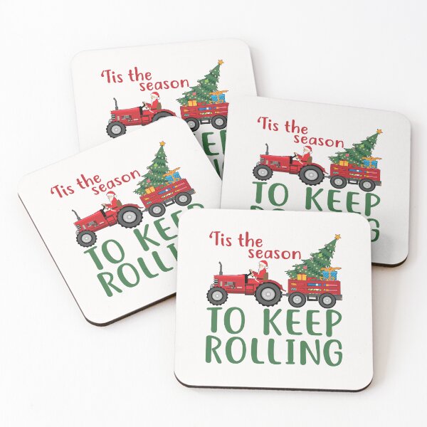 Item preview, Santa on Tractor Christmas  designed and sold by jaygo.