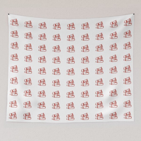 Item preview, Sewing Machine Red designed and sold by MagentaTwilight.